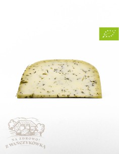 Gouda z Wańczykówki z czosnkiem niedźwiedzim BIO 2