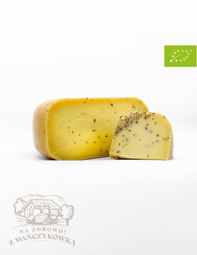 Gouda z Wańczykówki z kminkiem BIO