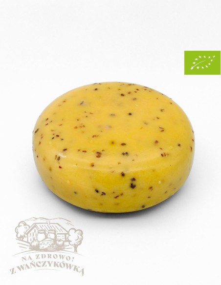 Gouda z Wańczykówki z kozieradką ekologiczna