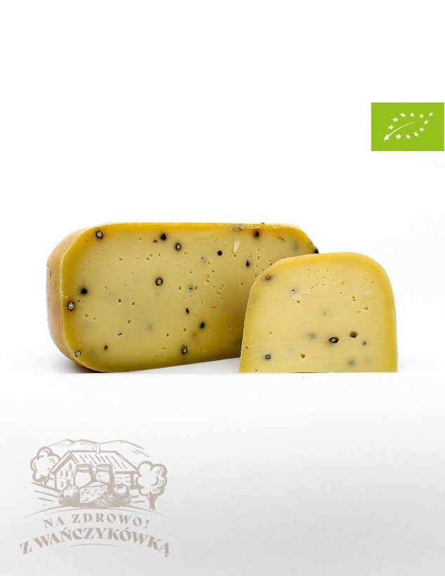 Gouda z Wańczykówki z pieprzem BIO