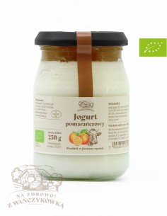 Wańczykówka - jogurt pomarańczowy ekologiczny