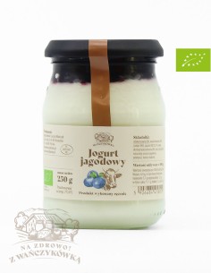 Wańczykówka - jogurt jagodowy BIO