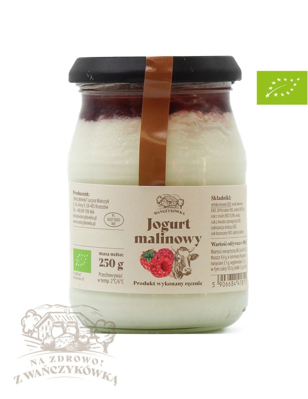 Wańczykówka - jogurt malinowy