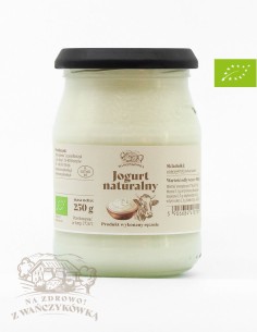 Wańczykówka - jogurt naturalny ekologiczny