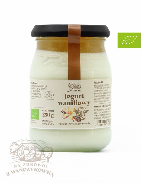 Wańczykówka - jogurt waniliowy ekologiczny
