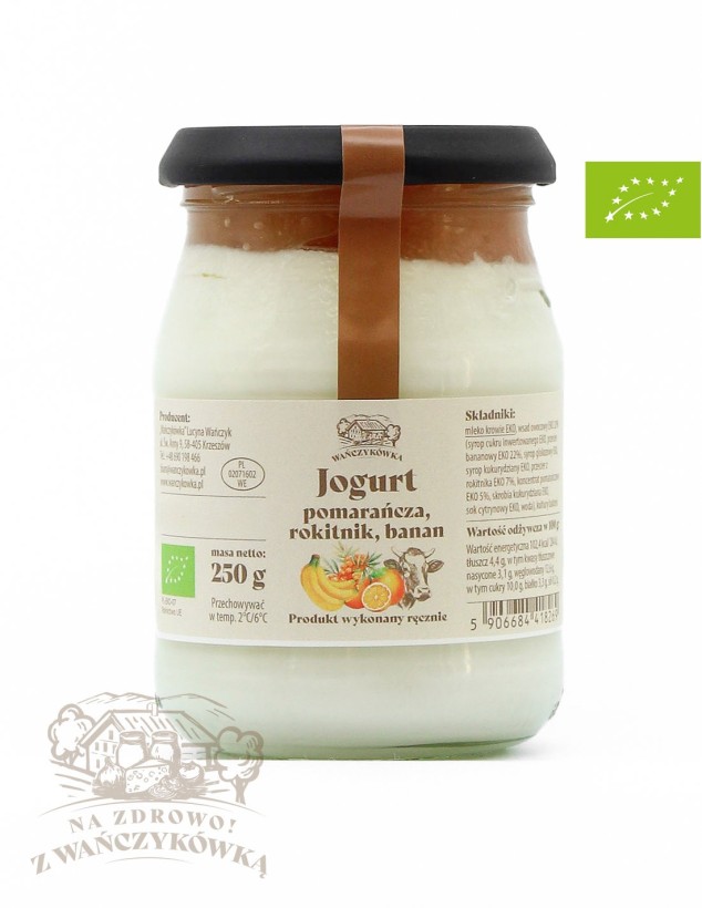 Wańczykówka - jogurt pomarańcza, rokitnik, banan