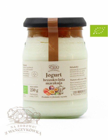 Jogurt BIO Brzoskwinia Marakuja