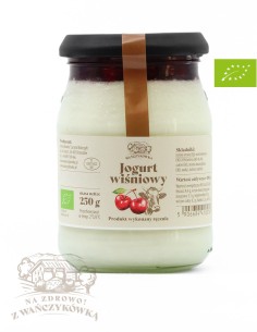 Wańczykówka - jogurt wiśniowy ekologiczny