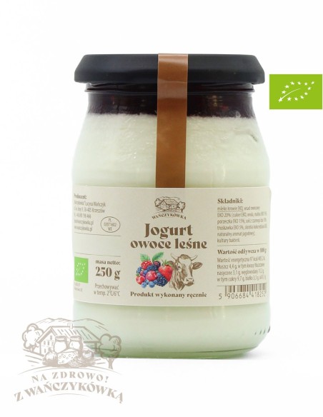 Wańczykówka - jogurt owoce leśne BIO