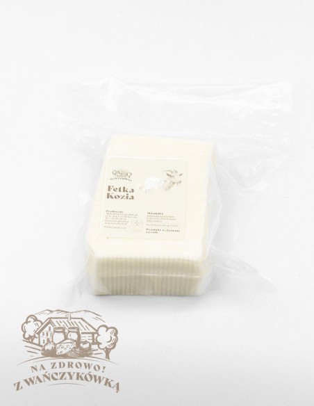 Fetka kozia - delikatny ser sałatkowy 150g
