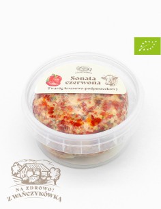 Sonata Czerwona - ser twarożkowy ekologiczny 150g 2
